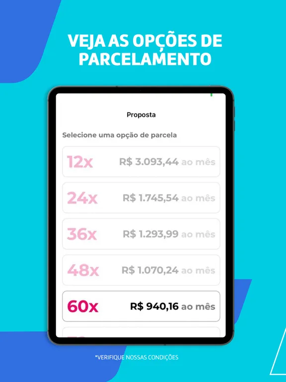 Meu Financiamento Solar iPad  Screenshots
