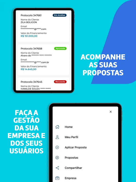 Meu Financiamento Solar iPad  Screenshots
