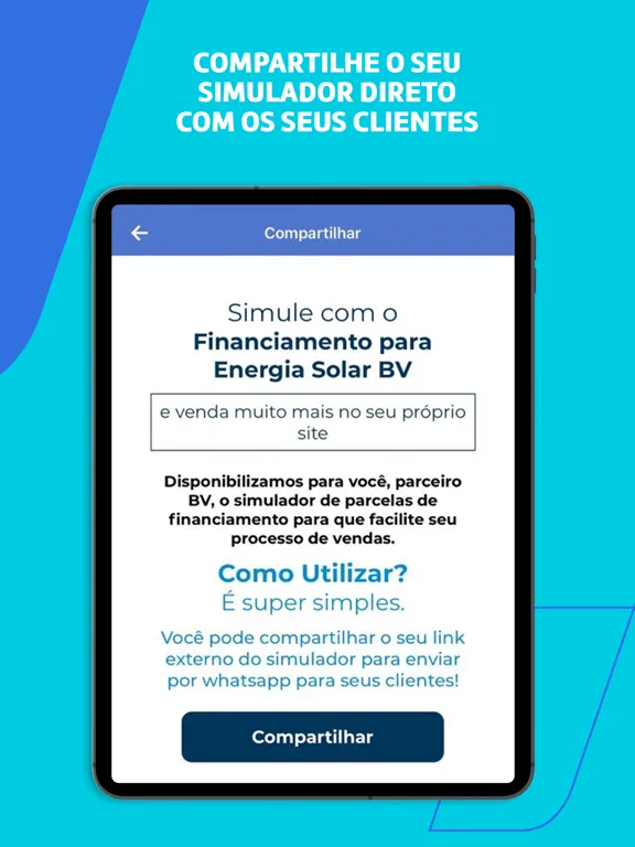 Meu Financiamento Solar iPad  Screenshots