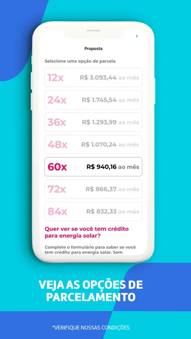 Meu Financiamento Solar Screenshots
