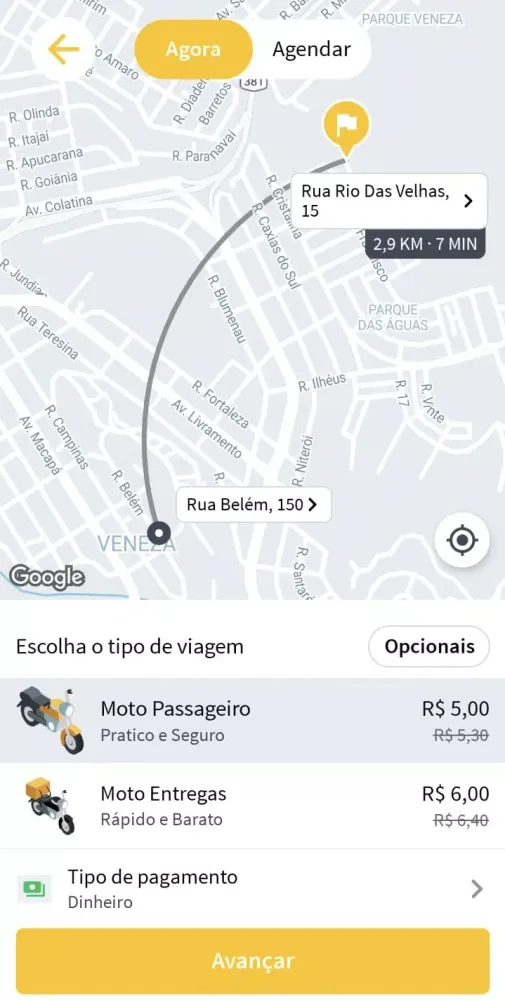Meu Moto Táxi Screenshots