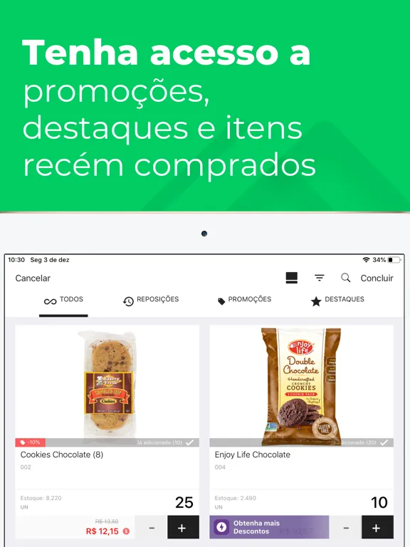 Mercos - app de vendas iPad  স্ক্রিনশট