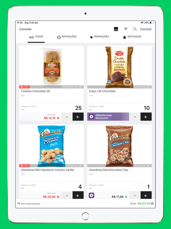 Mercos - app de vendas iPad  স্ক্রিনশট