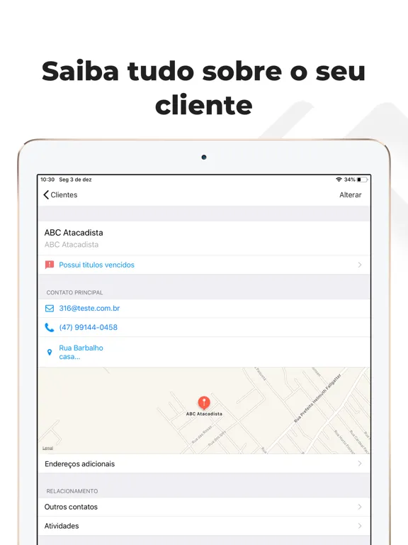 Mercos - app de vendas iPad  স্ক্রিনশট