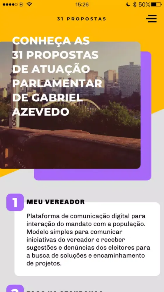 Скриншоты Meu Vereador
