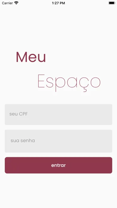 Tangkapan skrin Meu Espaço MV