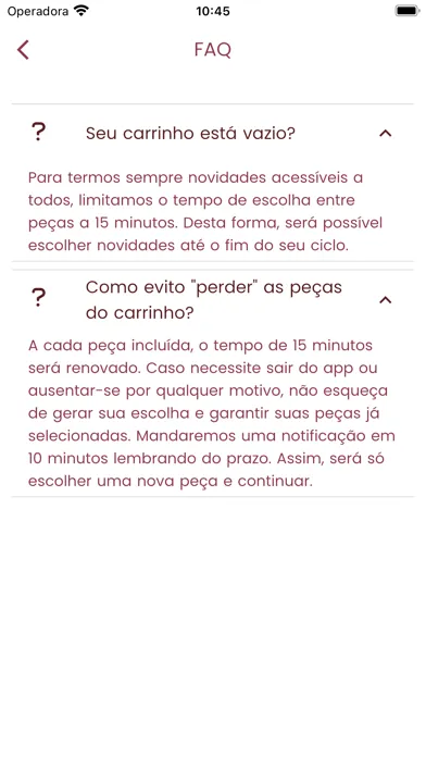 Tangkapan skrin Meu Espaço MV