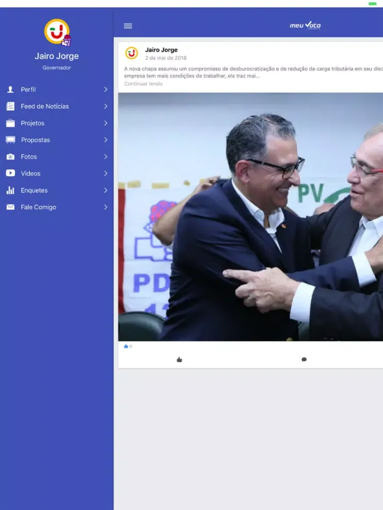 Скриншоты Jairo Jorge iPad 