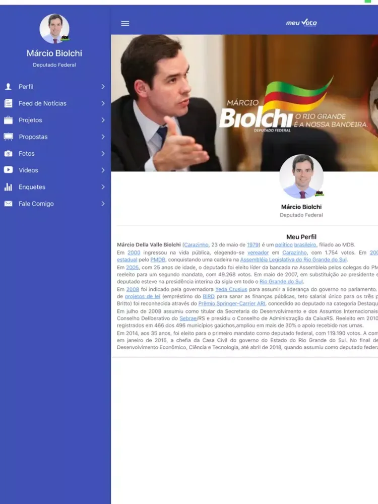 Marcio Biolchi iPad  스크린샷