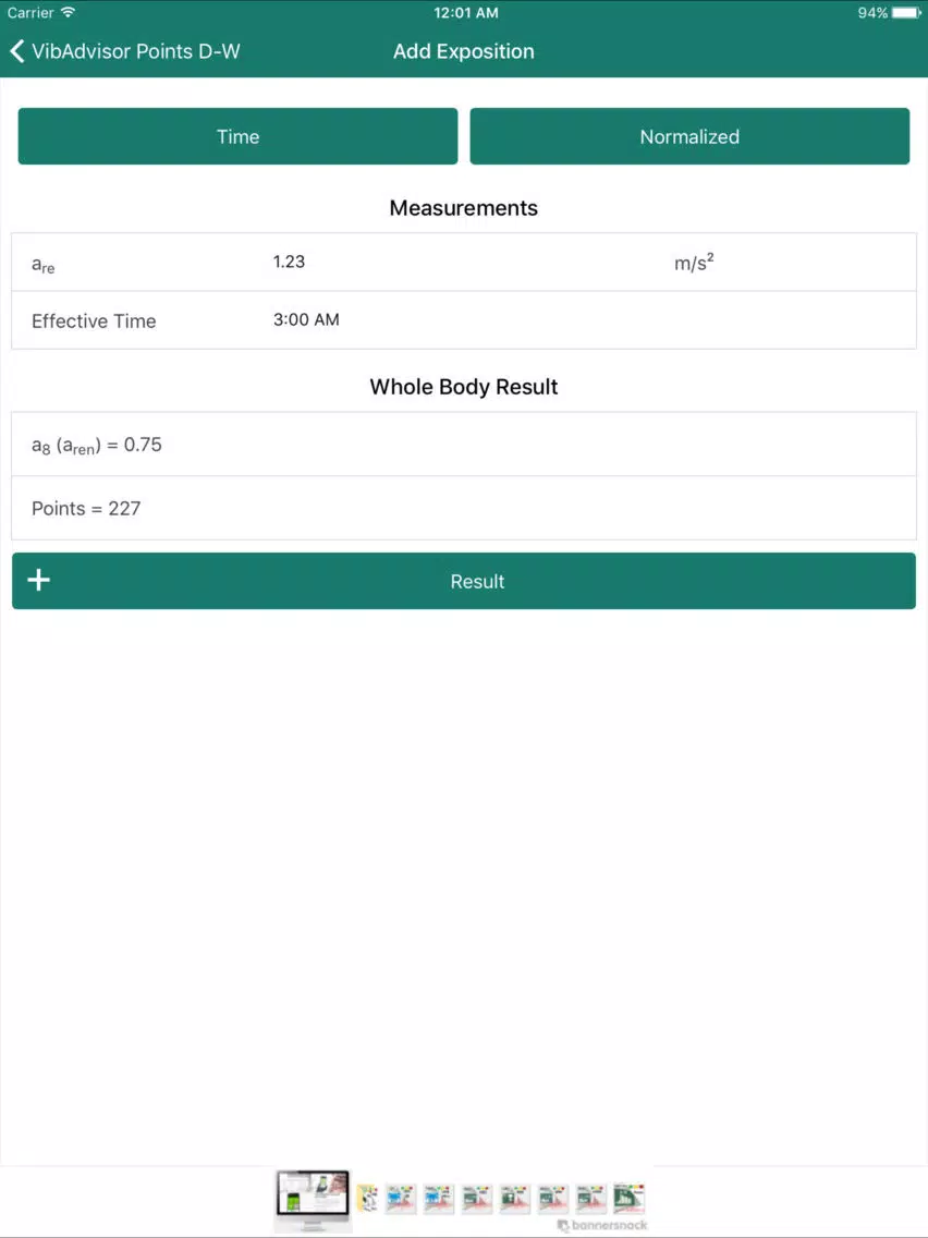 VibAdVisor Points D-W - For WBV and HAV iPad 應用截圖