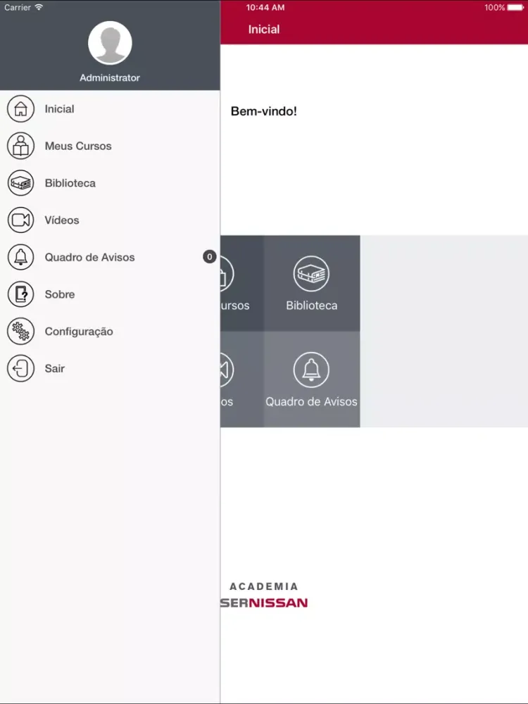 Captures d'écran de Academia SERNissan iPad 