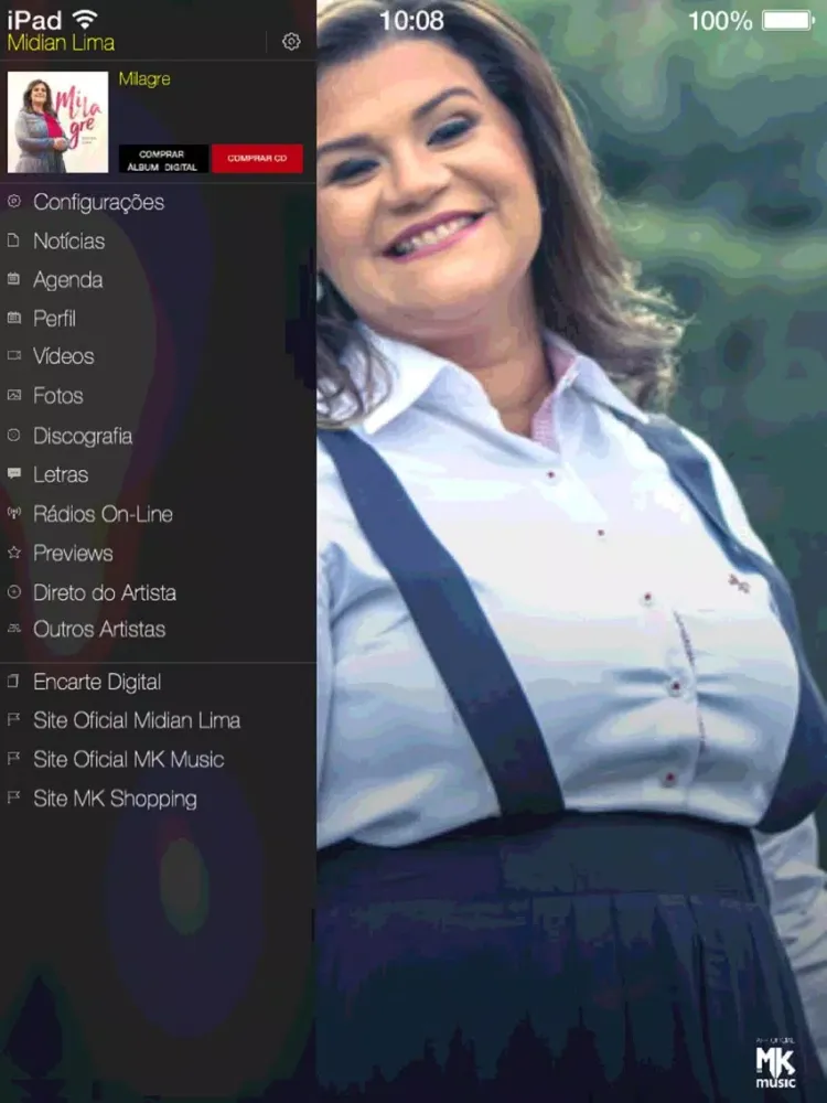 Midian Lima - Oficial iPad  স্ক্রিনশট
