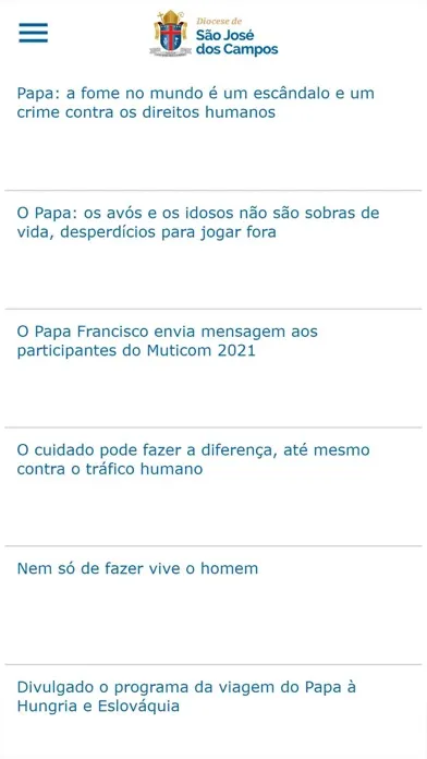Screenshot di Diocese de São José dos Campos