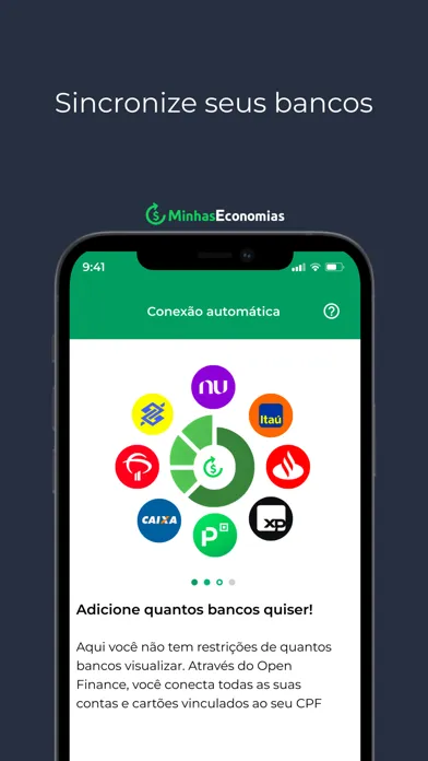 Minhas Economias স্ক্রিনশট