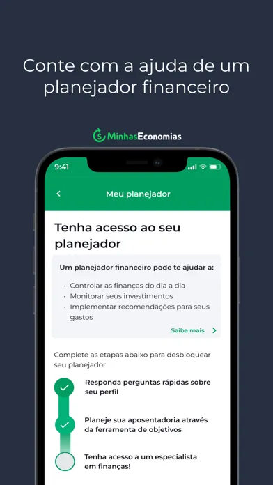 Minhas Economias স্ক্রিনশট
