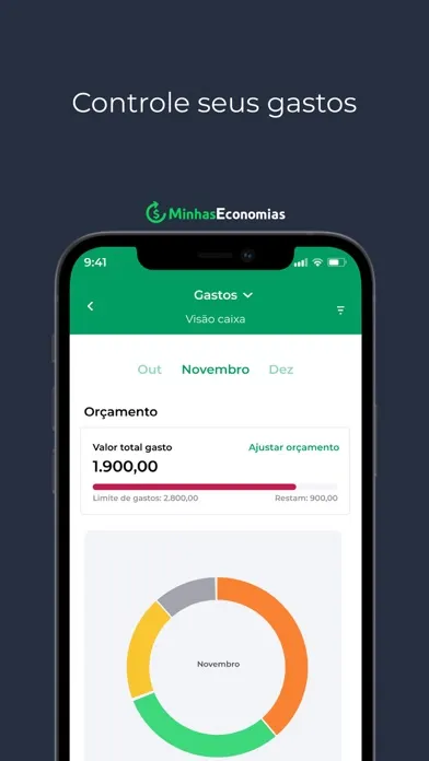 Minhas Economias স্ক্রিনশট