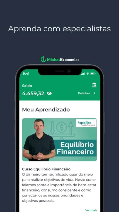 Minhas Economias স্ক্রিনশট