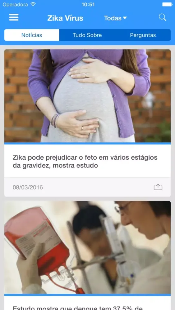 Capturas de pantalla de Zika Vírus - Minha Vida