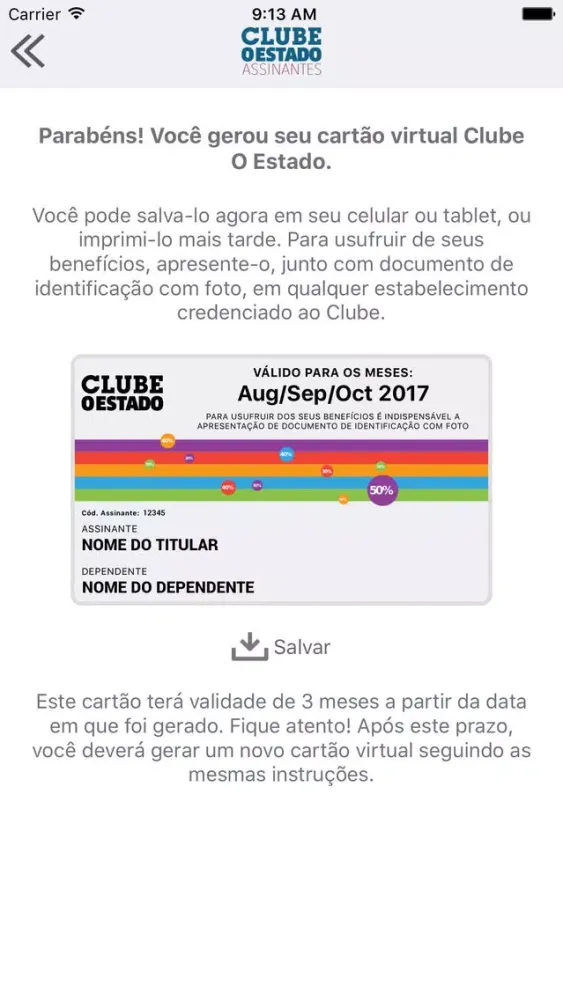 Clube O Estado應用截圖