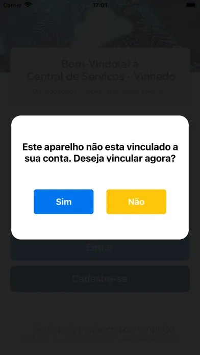 Central de Serviços Vinhedo 스크린샷