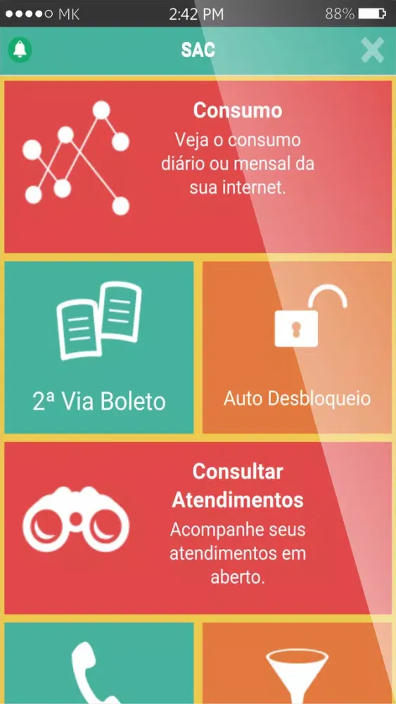 Capturas de pantalla de Netell Mobile