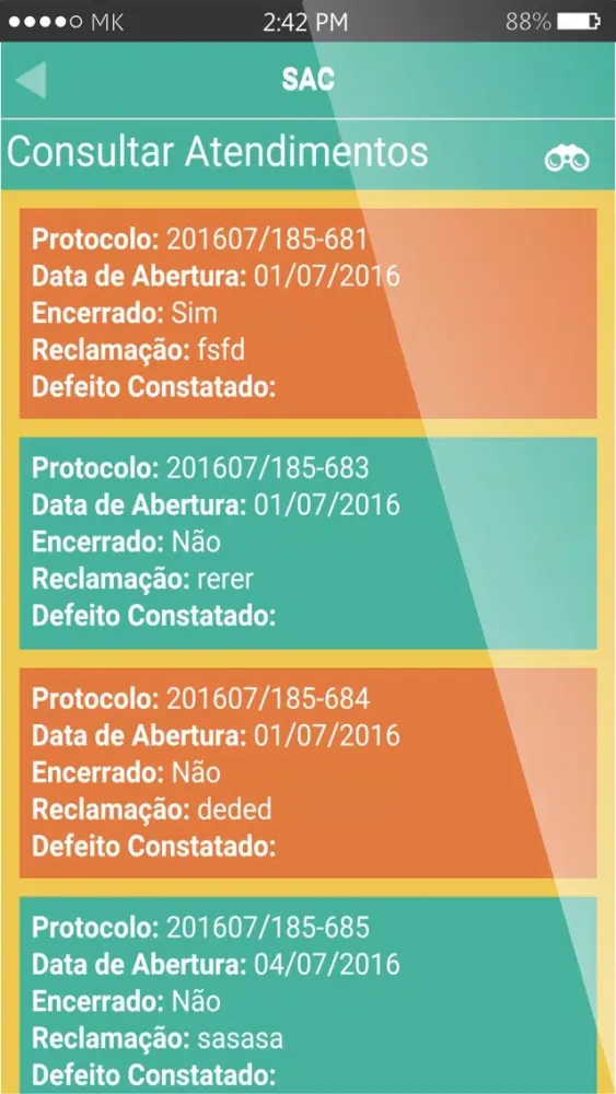 Capturas de pantalla de Netell Mobile