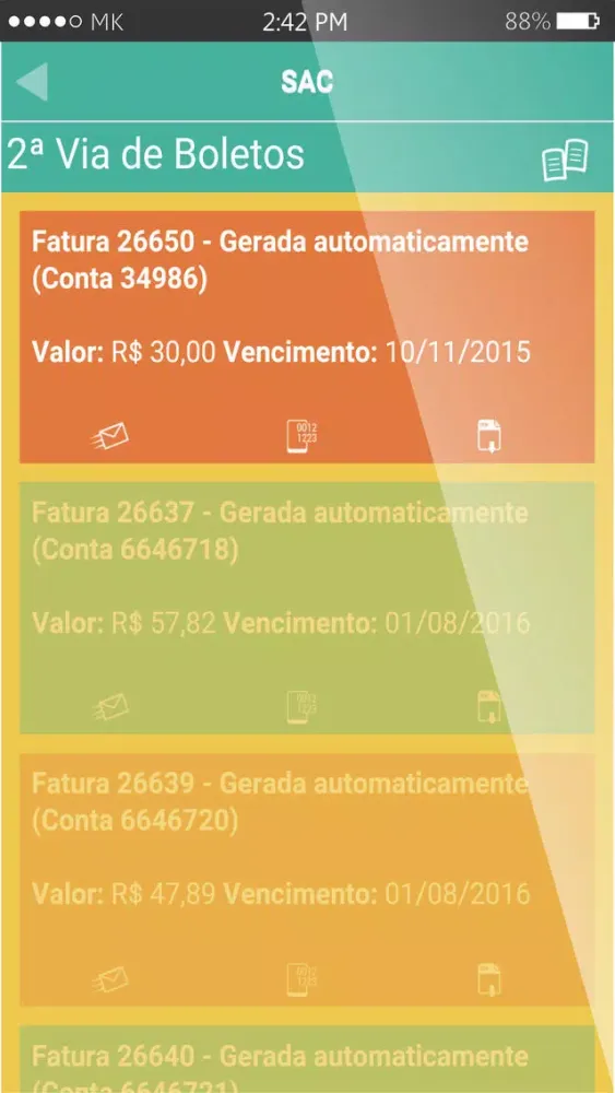 Capturas de pantalla de Netell Mobile