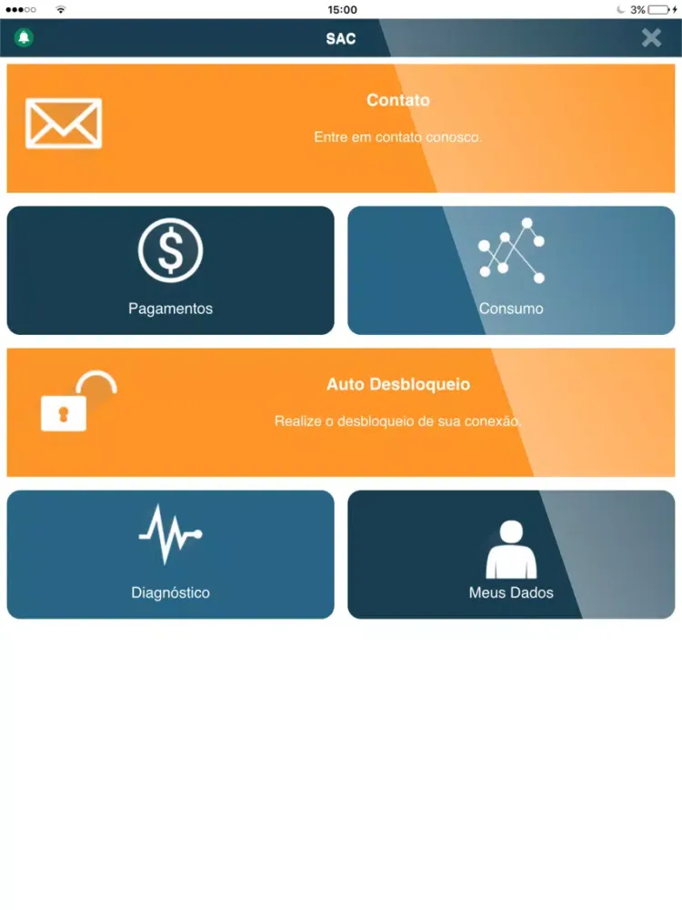 Zrzuty ekranu QNET SAC iPad 