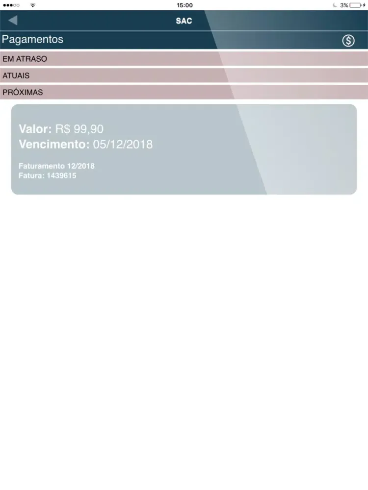 Zrzuty ekranu QNET SAC iPad 