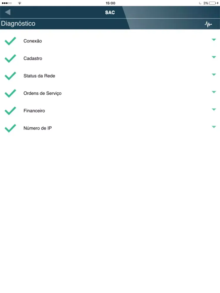 Zrzuty ekranu QNET SAC iPad 