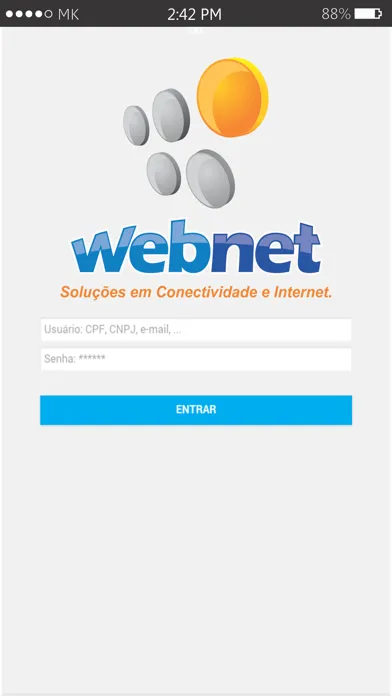 Screenshot di WEBNET MOBILE