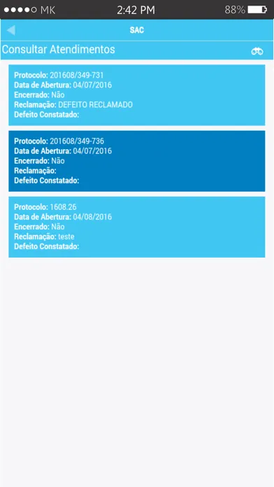 Screenshot di WEBNET MOBILE