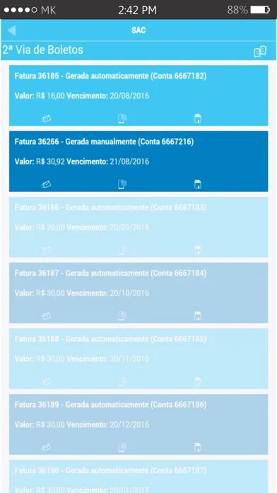 Screenshot di WEBNET MOBILE