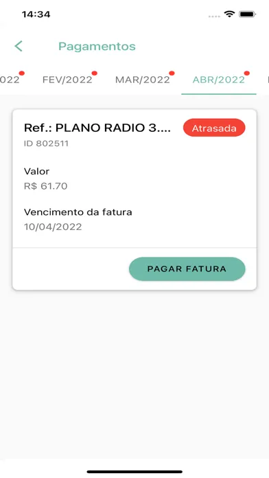 Capturas de tela do Migo AA