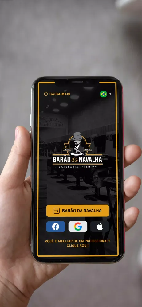 Captures d'écran de Barão da Navalha Barbearia