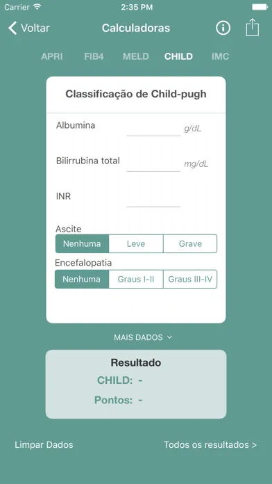 HCV-CALC Screenshots
