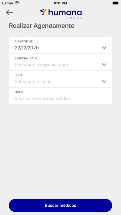 Captures d'écran de Humana Saúde Nordeste