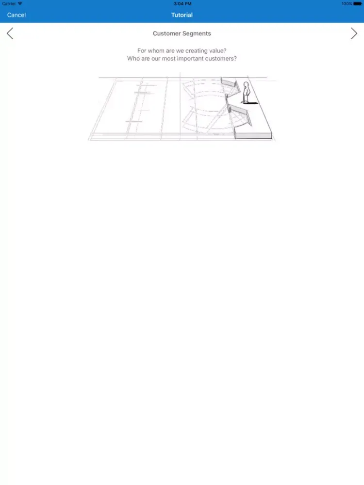 Startup Canvas - Business Model Canvas iPad 应用截图