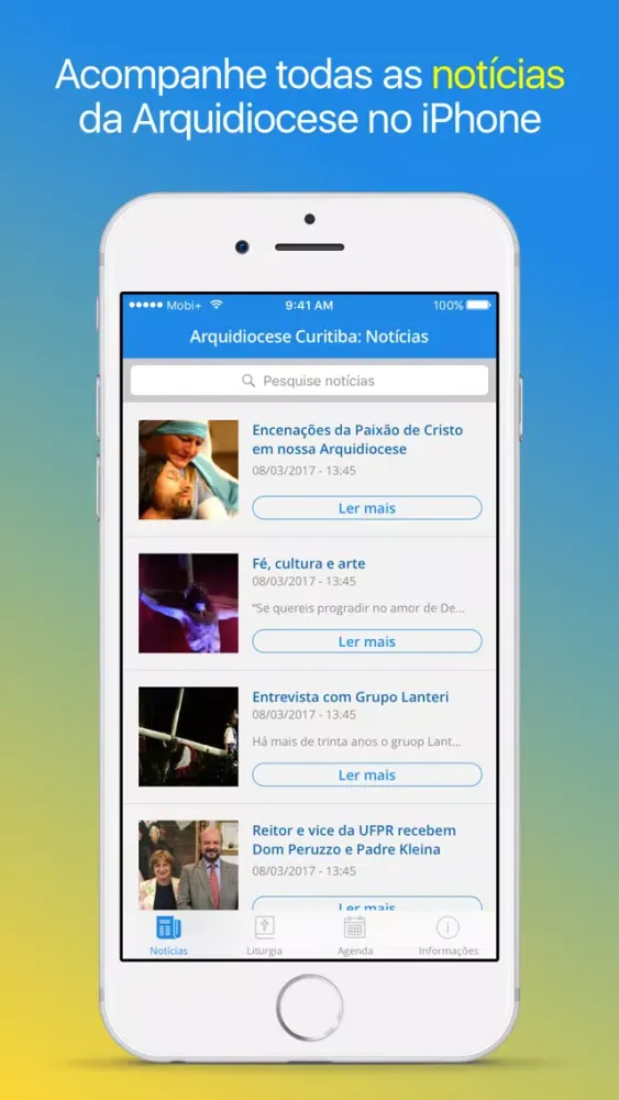 Screenshot di Arquidiocese Curitiba