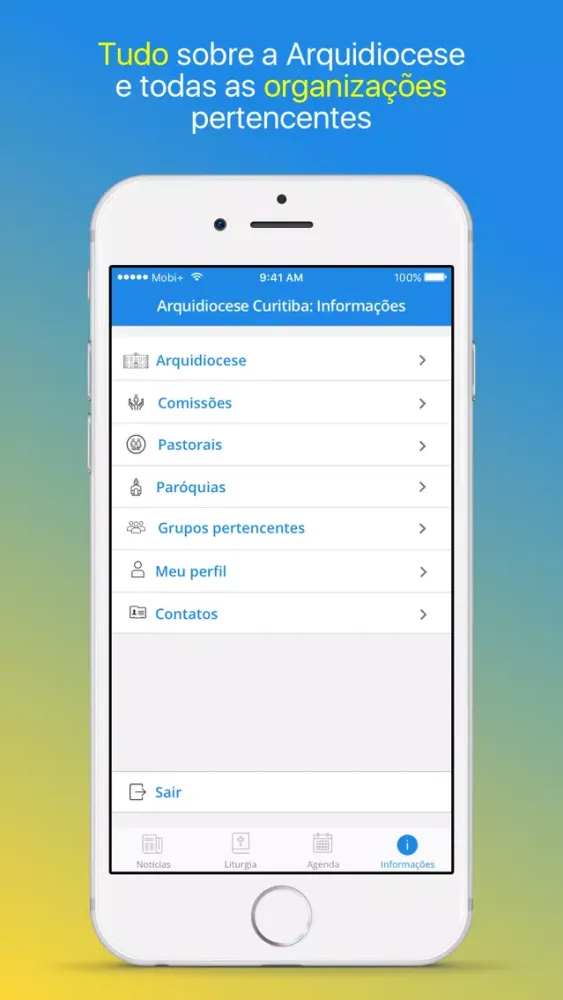 Screenshot di Arquidiocese Curitiba