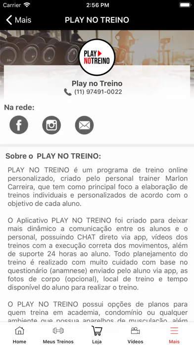 Capturas de pantalla de PLAY NO TREINO