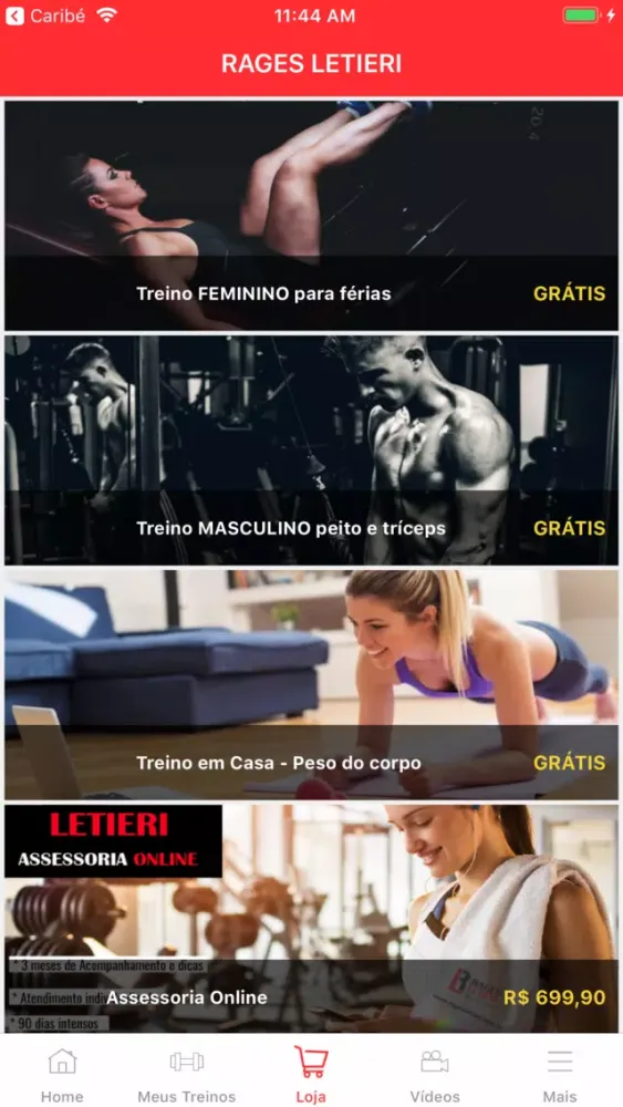 Rages Letieri Personal应用截图