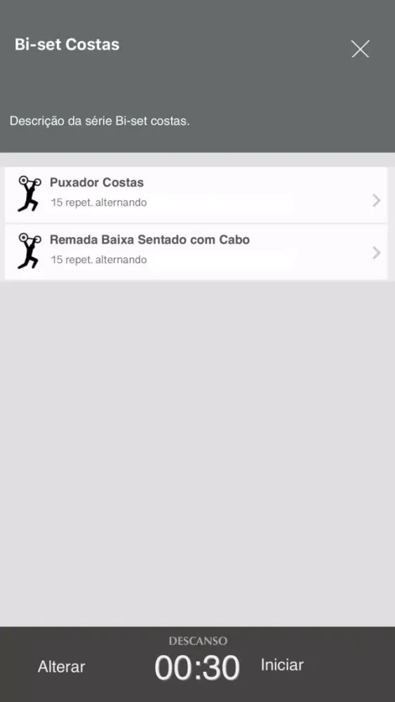 Screenshot di Segue o Treino