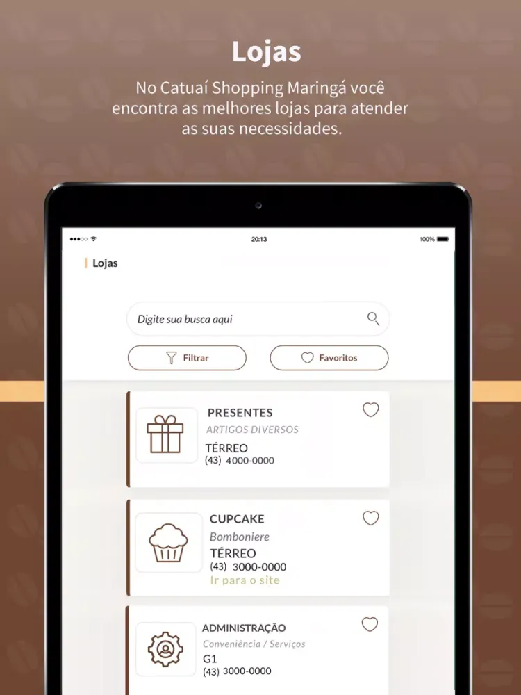 Catuaí Shopping Londrina iPad  سکرین شاٹس