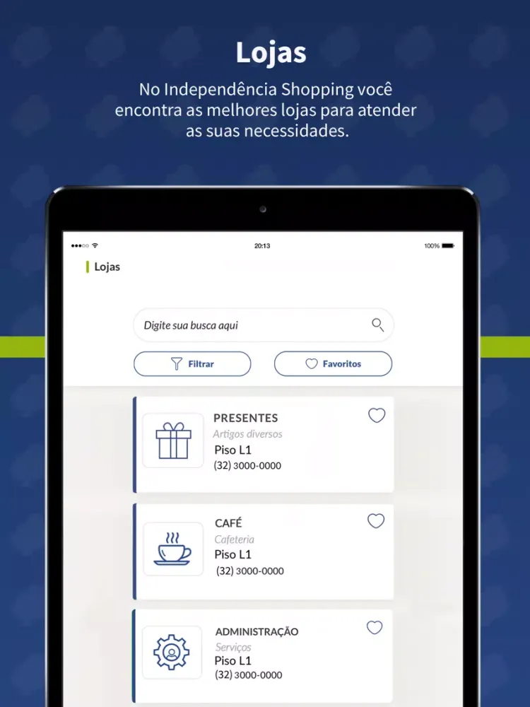 Independência Shopping iPad  스크린샷