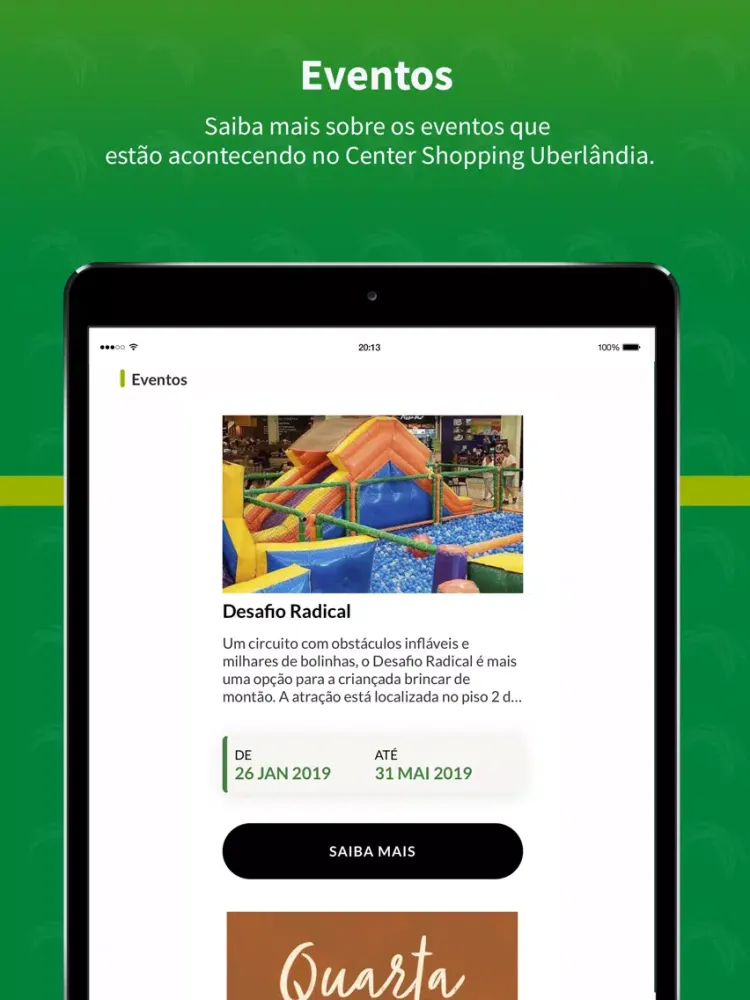 Capturas de pantalla de Center Shopping Uberlândia iPad 