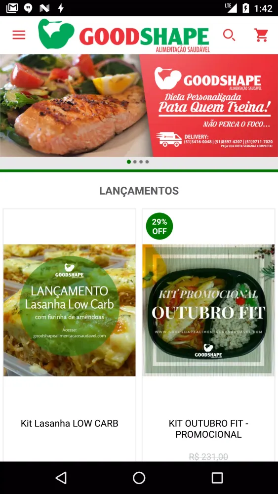 GoodShape Alimentação Saudável 스크린샷