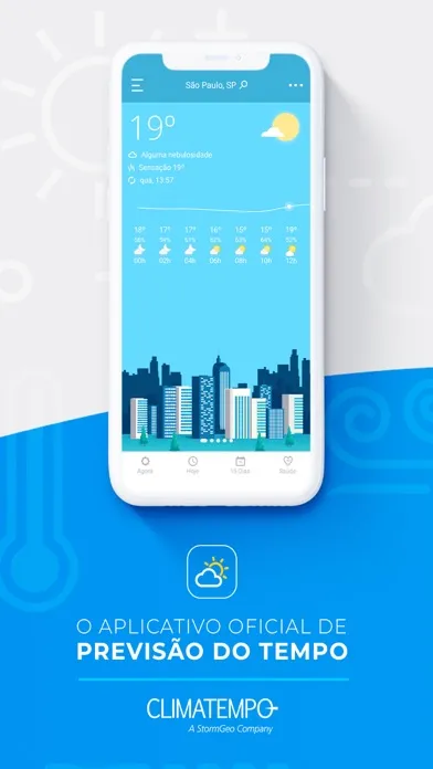 Screenshot di Climatempo - Meteorologia