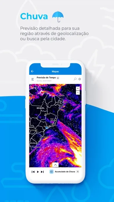 Screenshot di Climatempo - Meteorologia