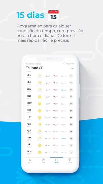 Screenshot di Climatempo - Meteorologia